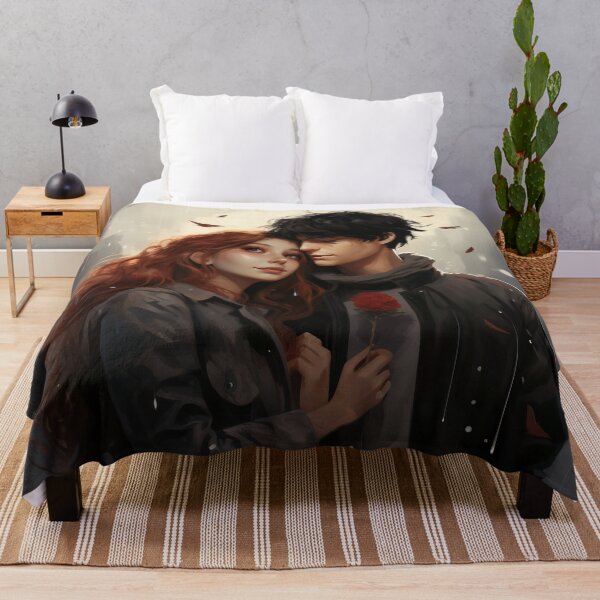Item preview, Cybernetic Serenade: A Red and Black Pixel Love Tale designed and sold by oanaunciuleanu.