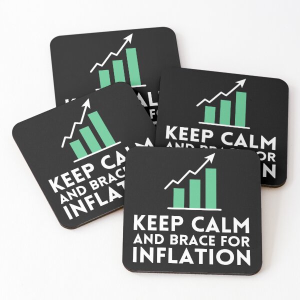 Item preview, Keep Calm And Brace For Inflation designed and sold by Heterodoxster.