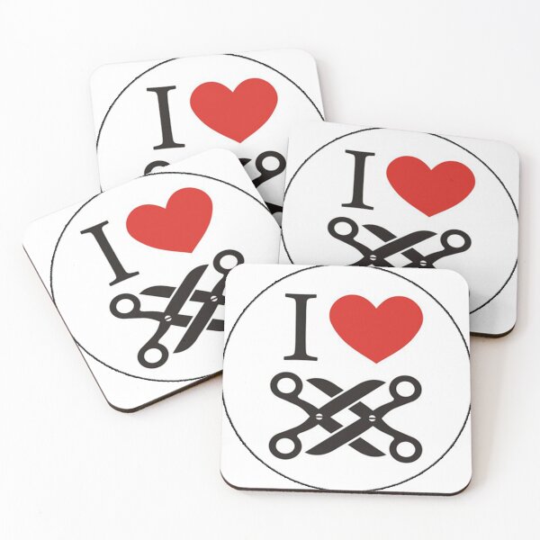 Item preview, i love scissors designed and sold by Ratatatts.