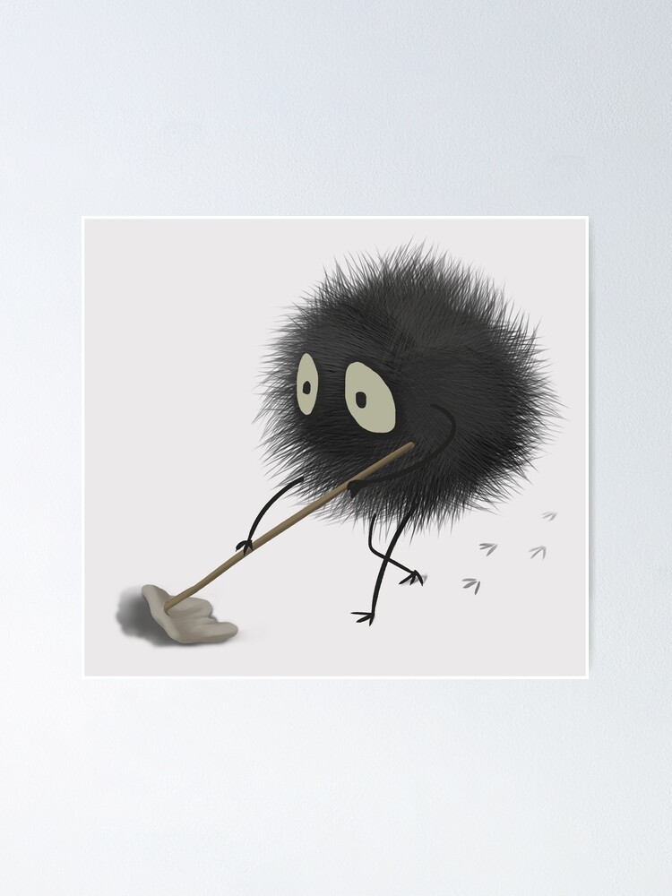 Soot Sprite - Green Border Poster for Sale by GAM3SD3AN