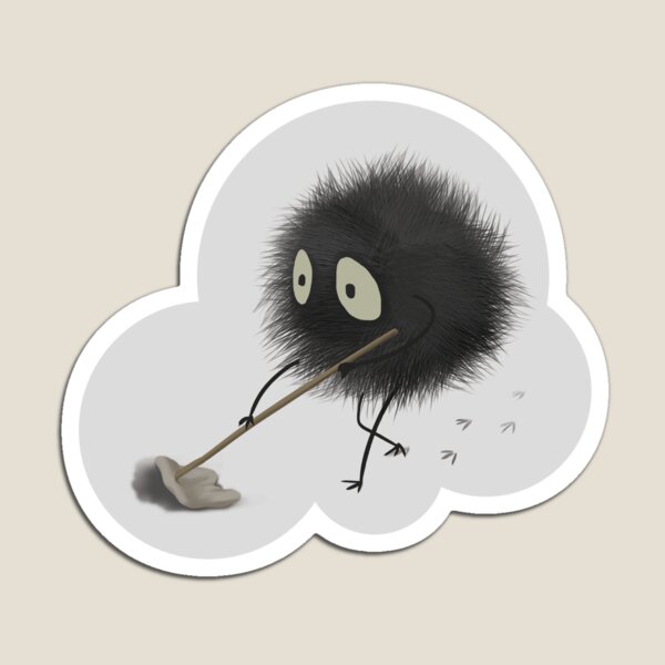 Item preview, Susuwatari - cute soot sprite designed and sold by Perke8.