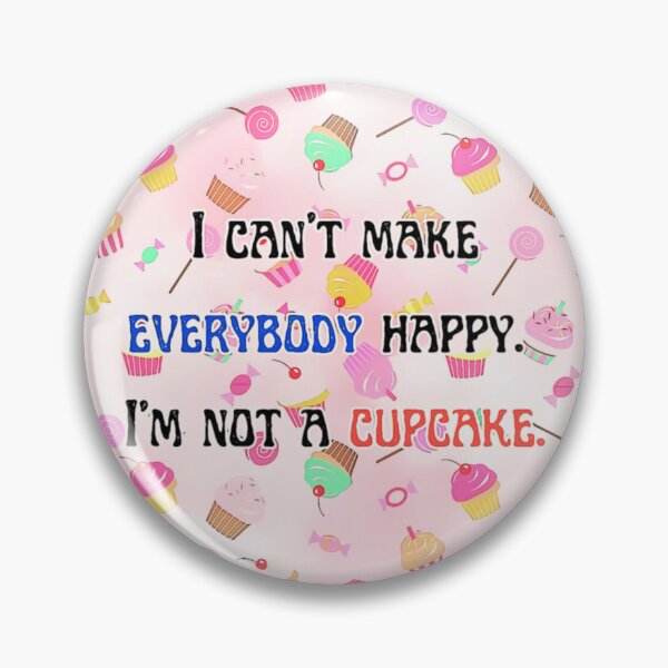 Item preview, I Am Not a Cupcake designed and sold by gleefulme.