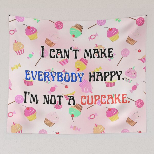 Item preview, I Am Not a Cupcake designed and sold by gleefulme.