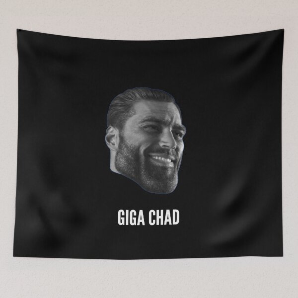 Item preview, Giga chad designed and sold by Sigma store.