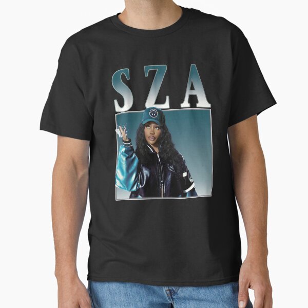 Vista previa del artículo con la obra «SZA», diseñado y vendido por excusememood.