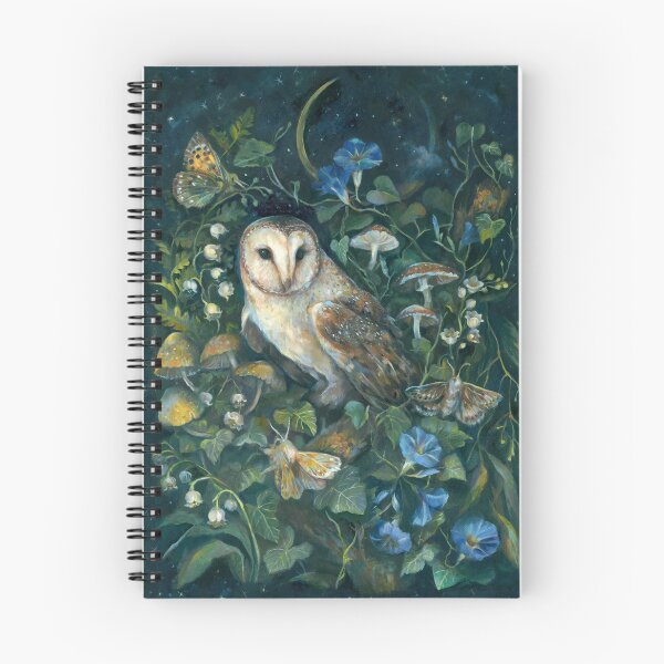 Item preview, Barn Owl Forest designed and sold by claramcallister.