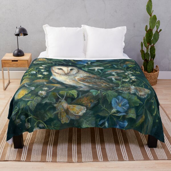 Item preview, Barn Owl Forest designed and sold by claramcallister.