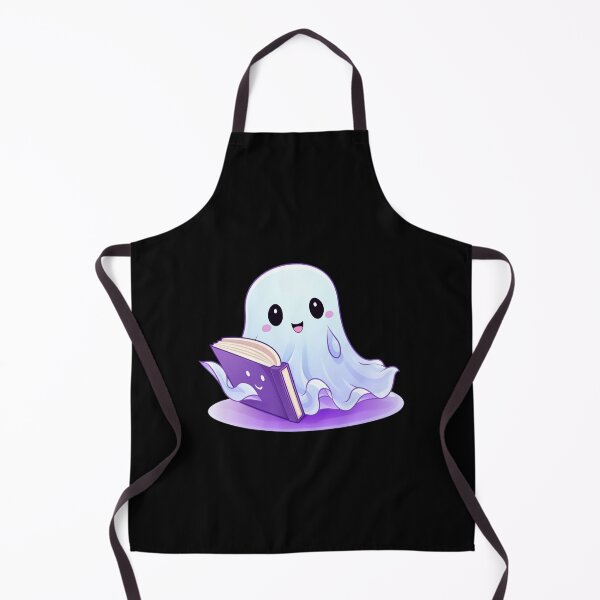 Item preview, Cute halloween ghost reading pink book designed and sold by Mateusz Majcherek.