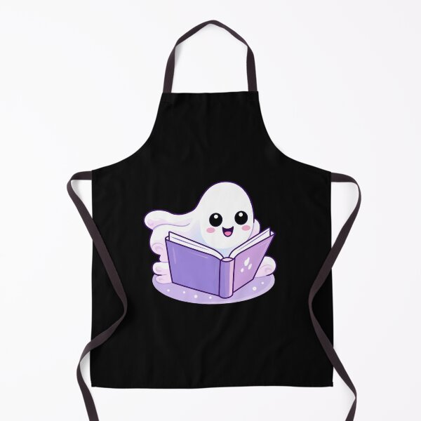 Item preview, Cute halloween ghost reading pink book designed and sold by Mateusz Majcherek.