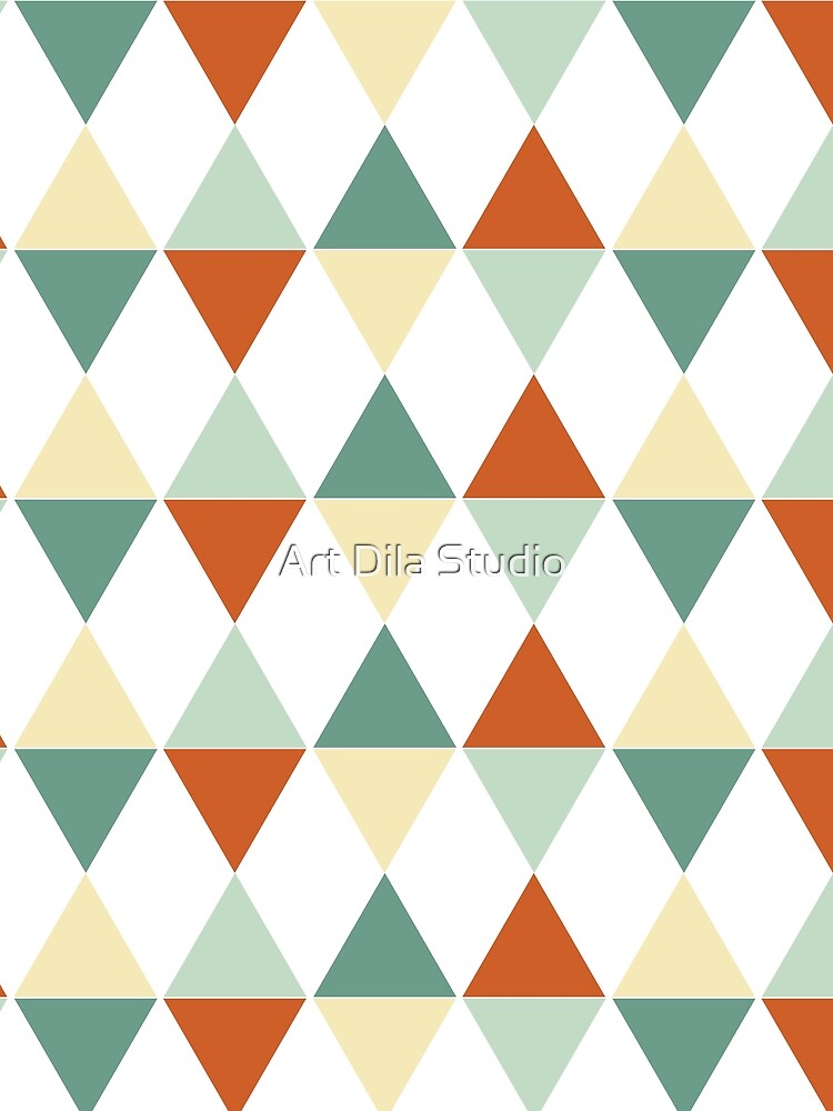Thumbnail 3 of 3, Scarf, Triangle Pattern designed and sold by oscargml.