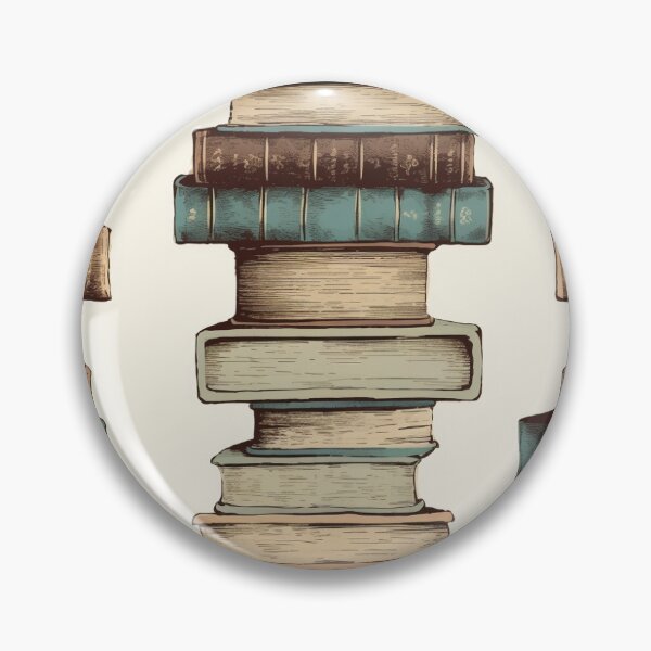 Item preview, Libros antiguos apilados y repetidos designed and sold by PatternsFTW.
