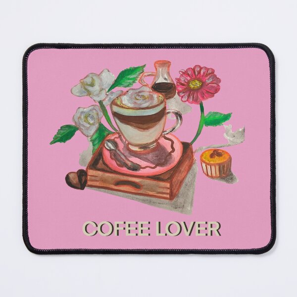 Item preview, Coffee lover table gouache designed and sold by altairaleon.