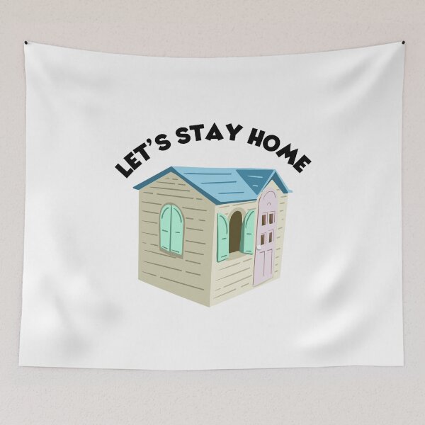 Item preview, Let’s Stay Home Play House designed and sold by Sketchy Lexy.