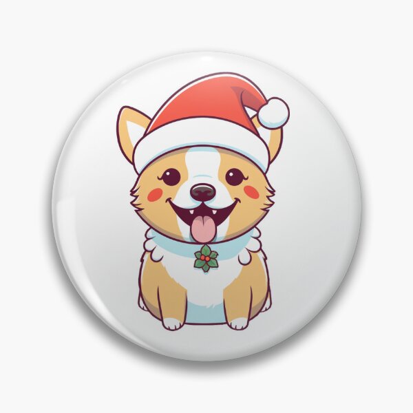 Item preview, Happy Corgi Christmas designed and sold by Fluffy Butt.
