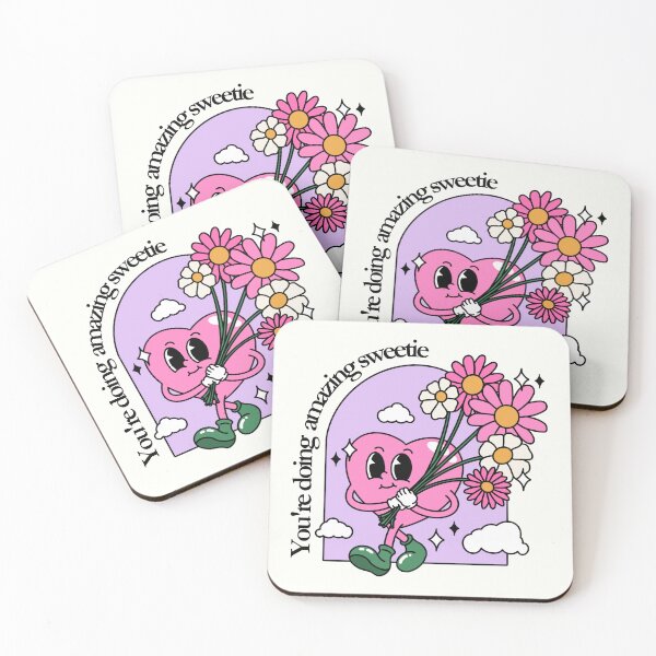 Item preview, You're Doing Amazing Sweetie Retro Cartoon designed and sold by Chanaika4.