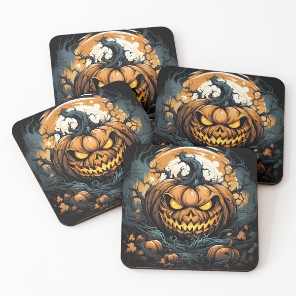 Item preview, Grinning scary pumpkin designed and sold by Elitekampfei.
