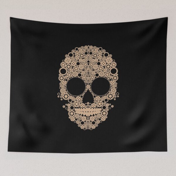 Item preview, Mechanic skull designed and sold by borjafernandez.
