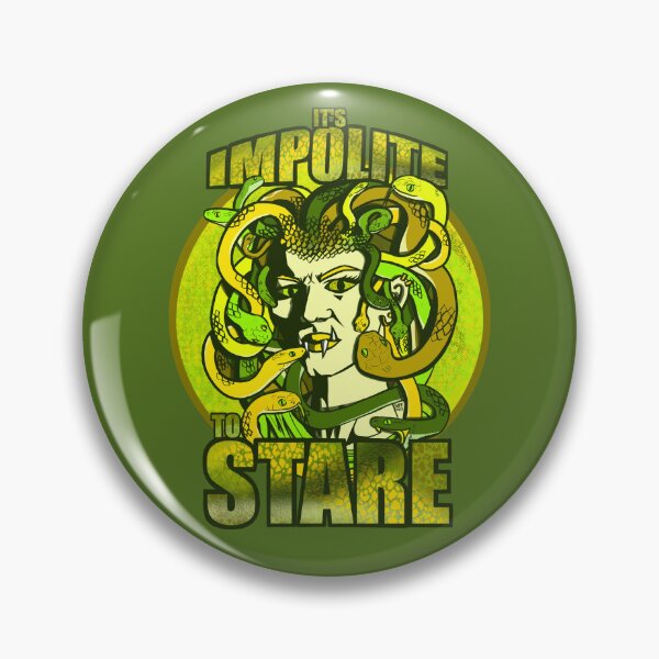 Item preview, Medusa - It's Impolite to Stare designed and sold by Hope Buzzell.