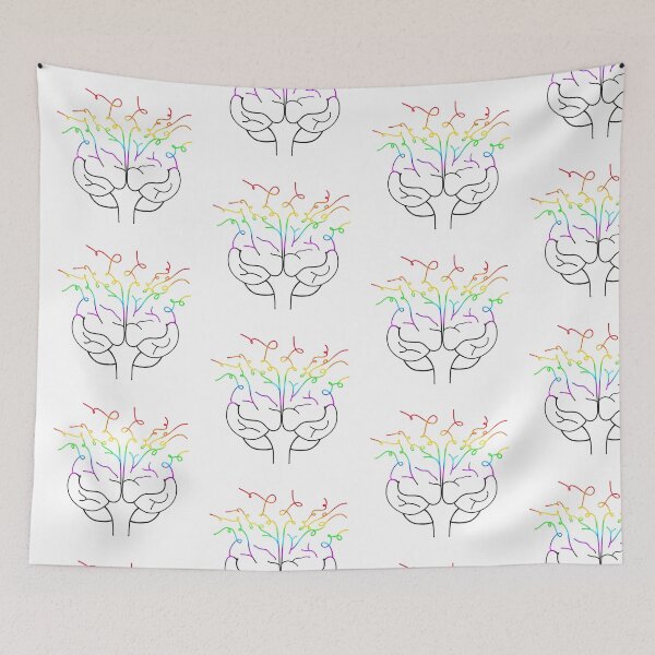 Item preview, Brain Unraveling (Black Variation) designed and sold by Artisticat99.