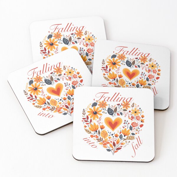 Item preview, Falling into fall Autumn Heart designed and sold by RetroPrints.
