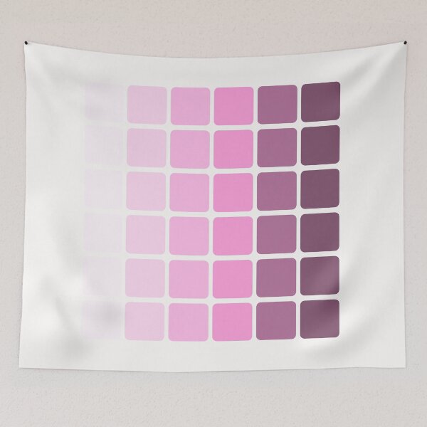 Item preview, pink Block Colour Palette  designed and sold by teacherpeiyuan.