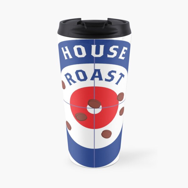 House Roast Curling Coffee Mug Travel Mug