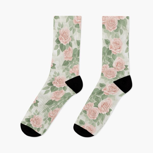 Item preview, Vintage Light Pink Roses Pattern designed and sold by Victoria Riabov.