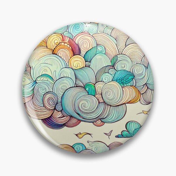 Item preview, Sky Symphony: Dance of Clouds and Birds designed and sold by ReplyGirl.