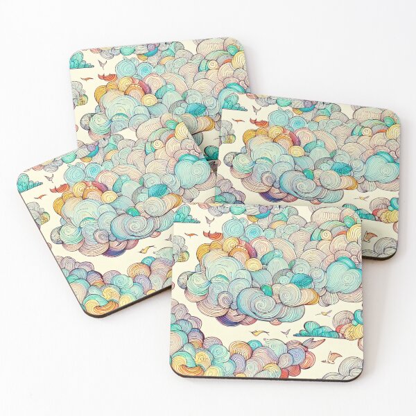 Item preview, Sky Symphony: Dance of Clouds and Birds designed and sold by ReplyGirl.