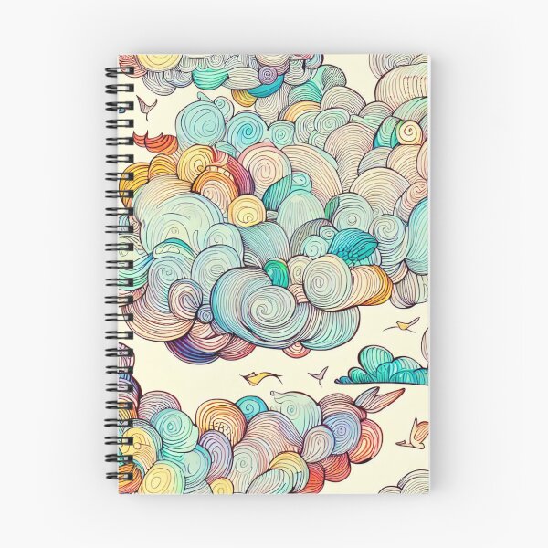 Item preview, Sky Symphony: Dance of Clouds and Birds designed and sold by ReplyGirl.