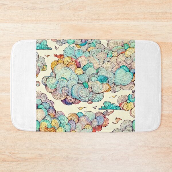 Item preview, Sky Symphony: Dance of Clouds and Birds designed and sold by ReplyGirl.