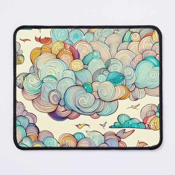 Item preview, Sky Symphony: Dance of Clouds and Birds designed and sold by ReplyGirl.