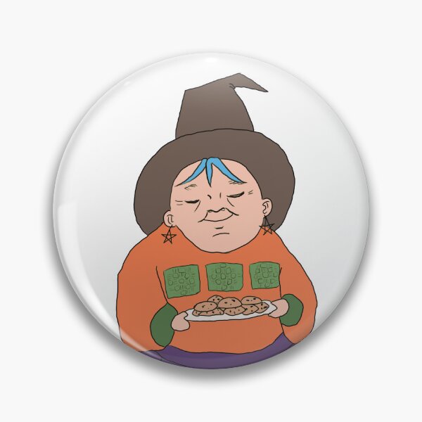 Item preview, Pumpkin Witch with Cookies designed and sold by ellejoyart.