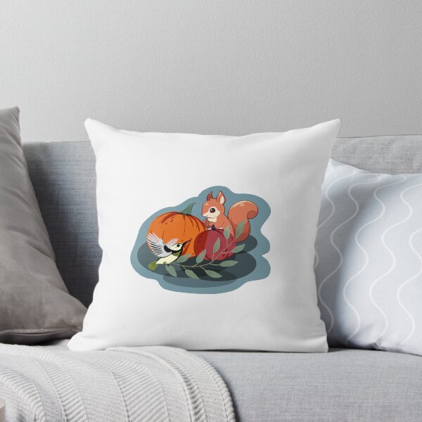 Item preview, Adorable Fall Friends with pumpkins designed and sold by Esme Campbell.