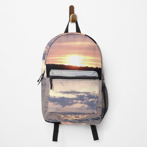 Item preview, Pink Sunset over Big Sandy Lake designed and sold by NJD.