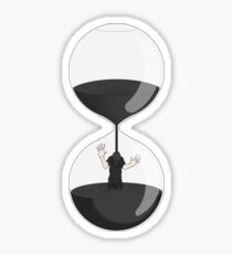 Full Hourglass Sticker