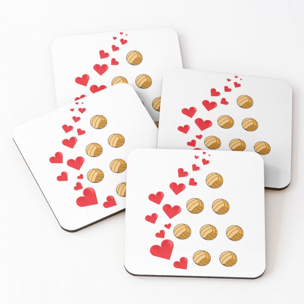 Item preview, Hearts and Water Polo designed and sold by waterpoloworld.
