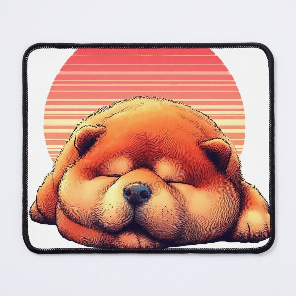 Item preview, Sleepy Chow by the Sunset designed and sold by Scandinavian-Ai.