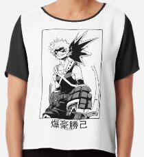 Katsuki Bakugo Chiffon Top
