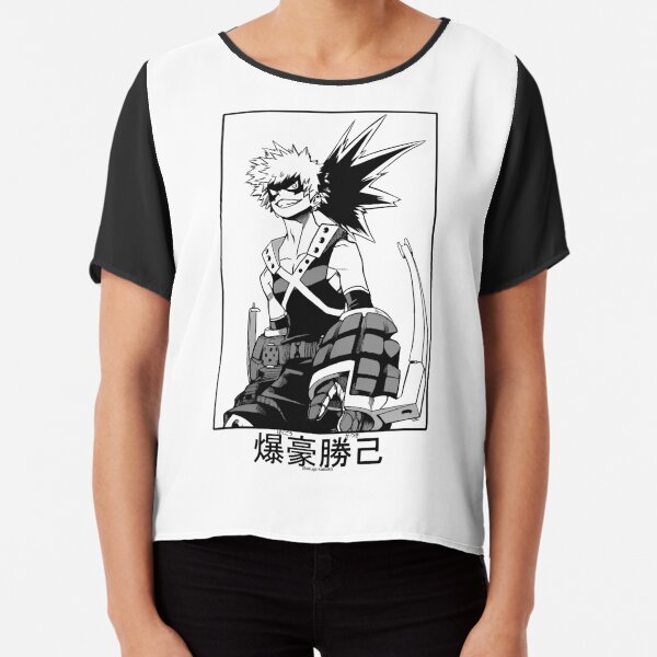 Katsuki Bakugo Chiffon Top