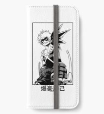 Katsuki Bakugo iPhone Flip-Case/Hülle/Klebefolie