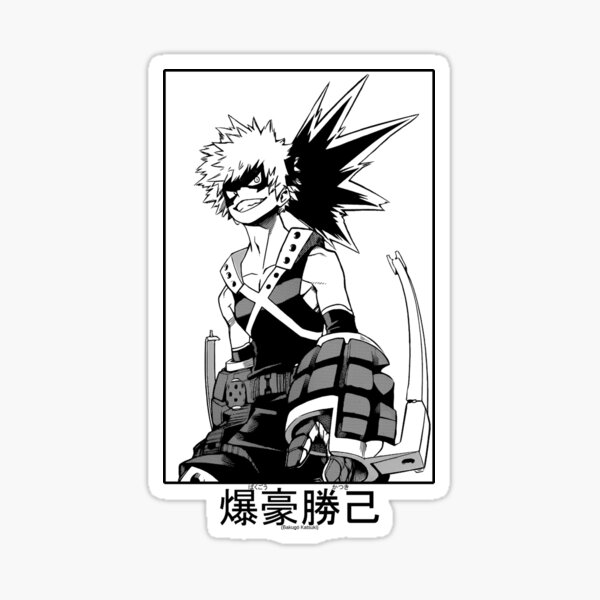 Katsuki Bakugo Sticker