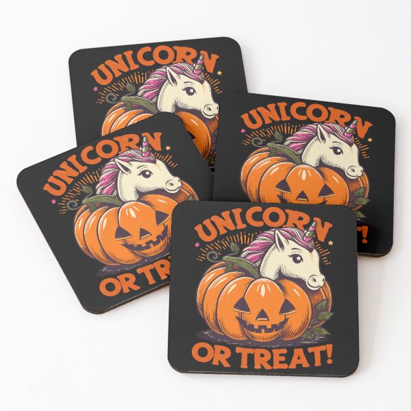 Item preview, Cute Halloween Unicorn Pumpkin designed and sold by ElLocoMus.