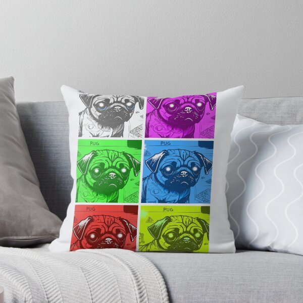 Item preview, Pug Sketchbook 7 COLLAGE  designed and sold by RedBluffTraders.