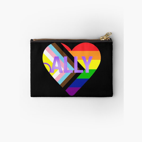 Item preview, 2021 Intersex-Inclusive Progress Pride Flag Heart ALLY designed and sold by NYXFN.
