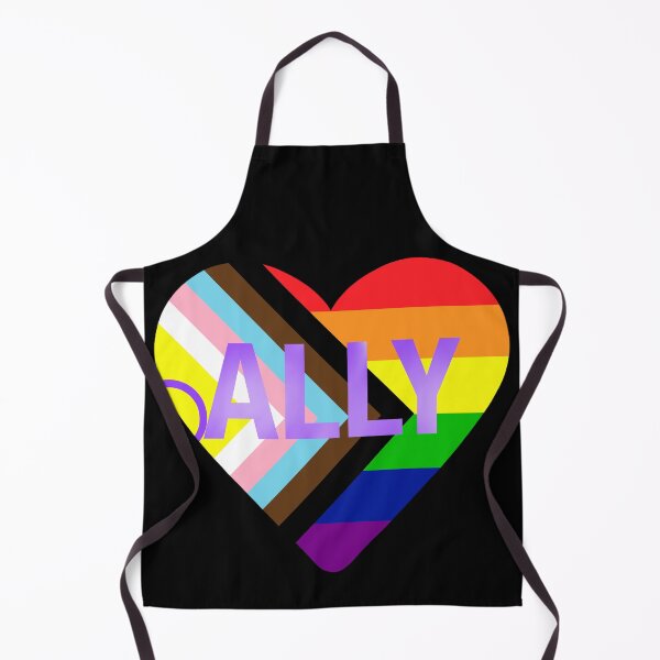 Item preview, 2021 Progreso inclusivo intersex Orgullo Bandera Corazón ALIADO designed and sold by NYXFN.