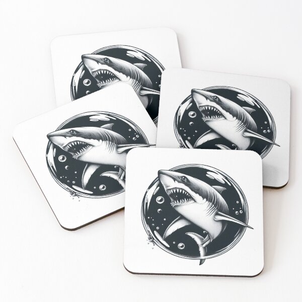 Item preview, Angry shark designed and sold by Minimug.