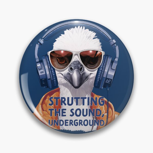 Item preview, Strutting the Sound, Underground designed and sold by ILikeToasters.