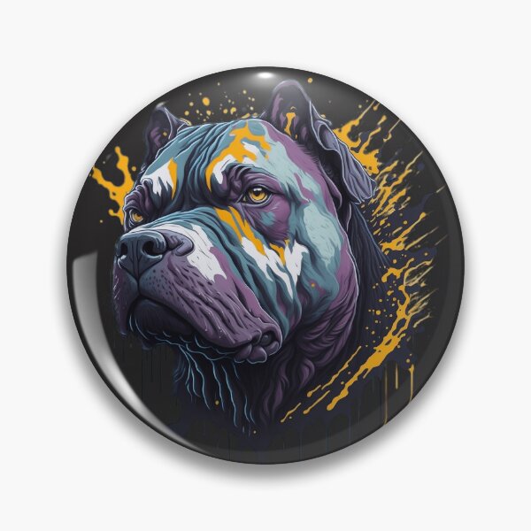 Item preview, American Bully Bliss: Artistry Celebrating Canine Charm designed and sold by MystiWonders.