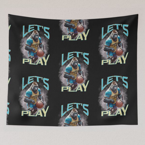 Item preview, A cool gorilla playing basketball designed and sold by Animal world designs.